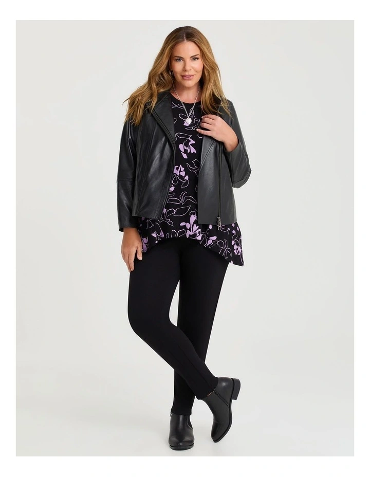 Ponte Cleo Slim Leg Pant Black image 4