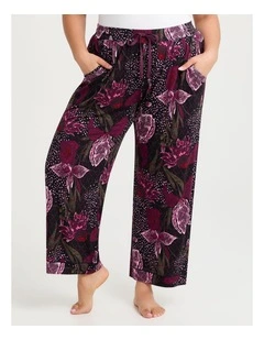 Bamboo Winter Whisper Pyjama Pant Print