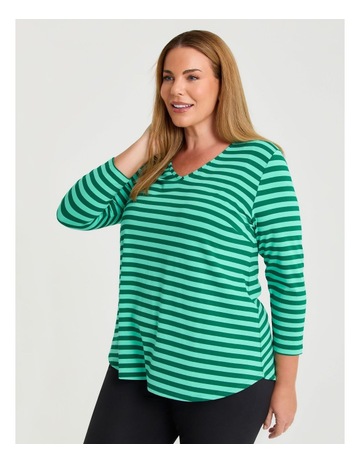 Green/Mint Stripe colour