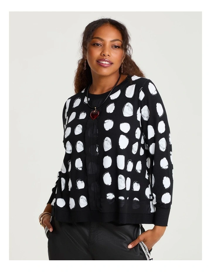 Natural Printed Obsession Top Print image 1