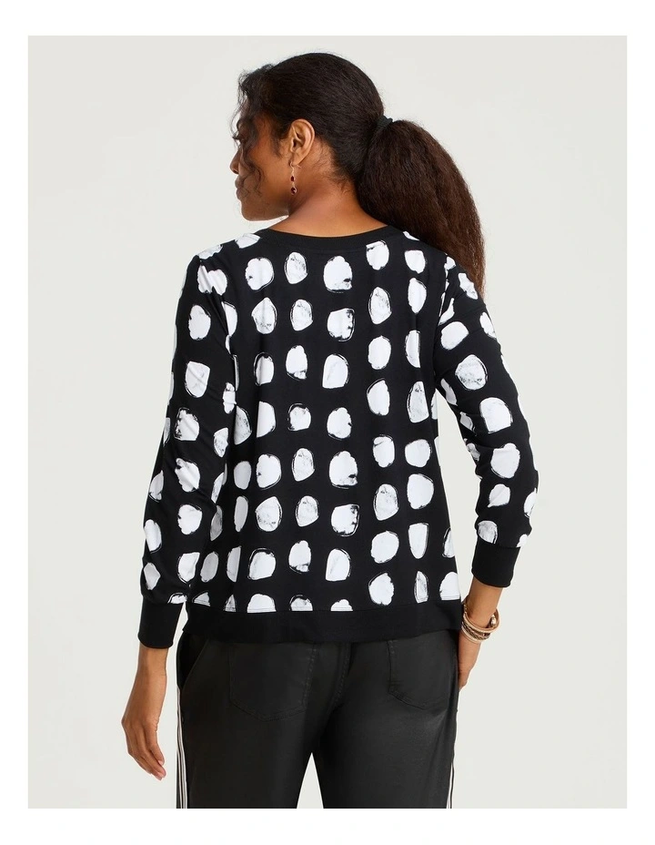 Natural Printed Obsession Top Print image 2