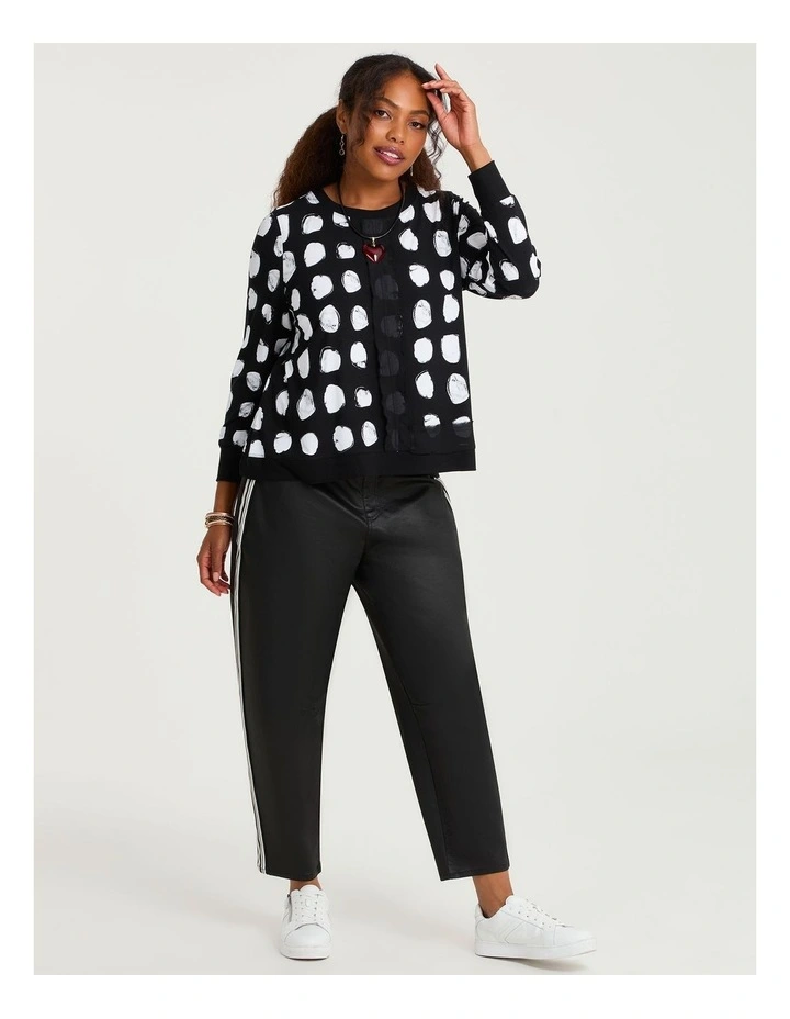 Natural Printed Obsession Top Print image 4