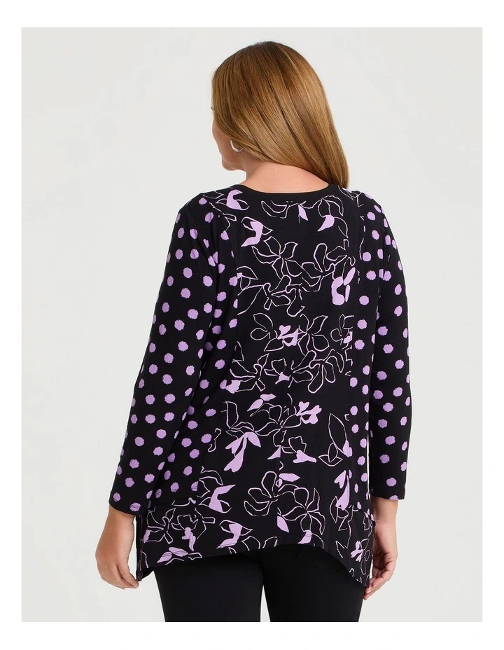 Natural Hinewai Splice Top Print image 2