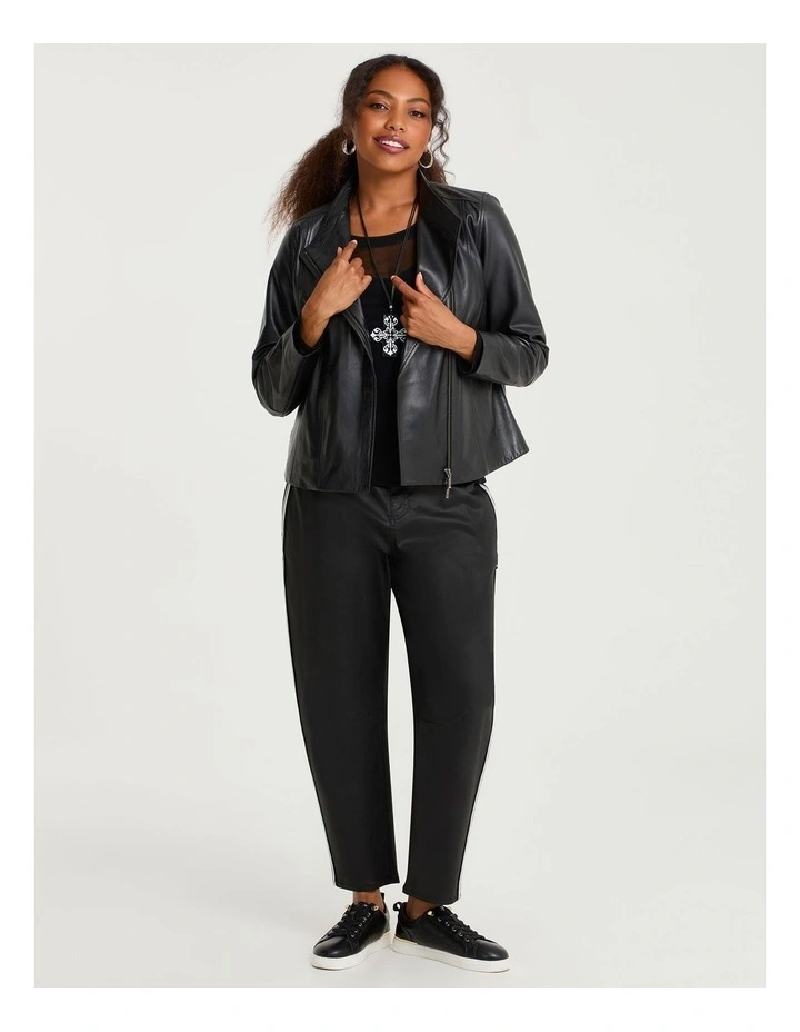 Mesh Body Tee Black image 5