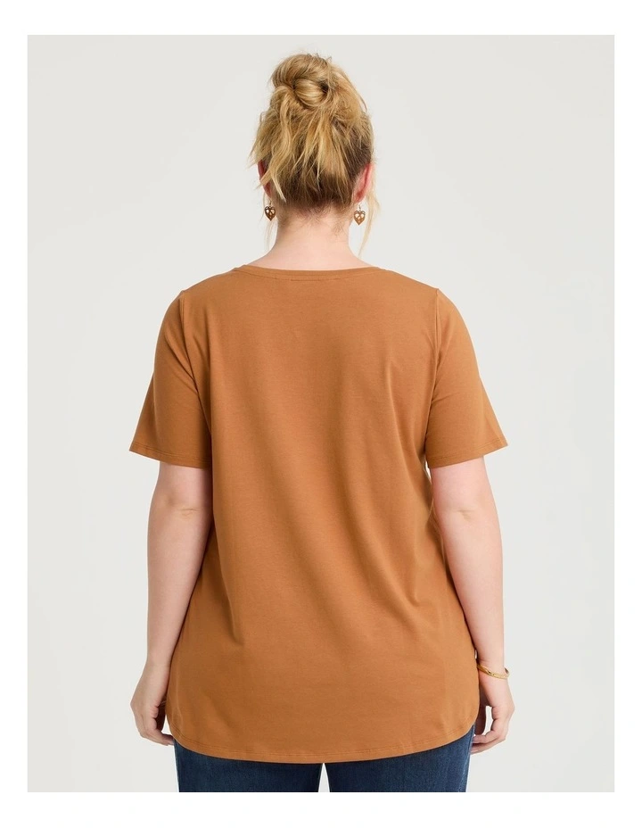 Good Earth Australian Cotton Crew Neck T-shirt image 2