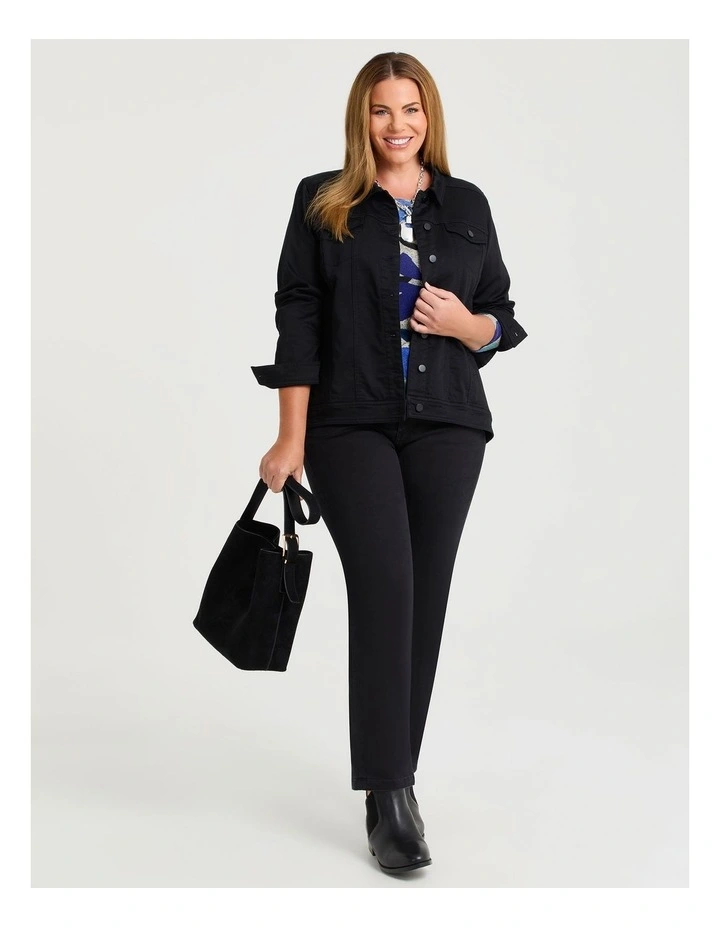 Bamboo Cosy Print Button Top Print image 4