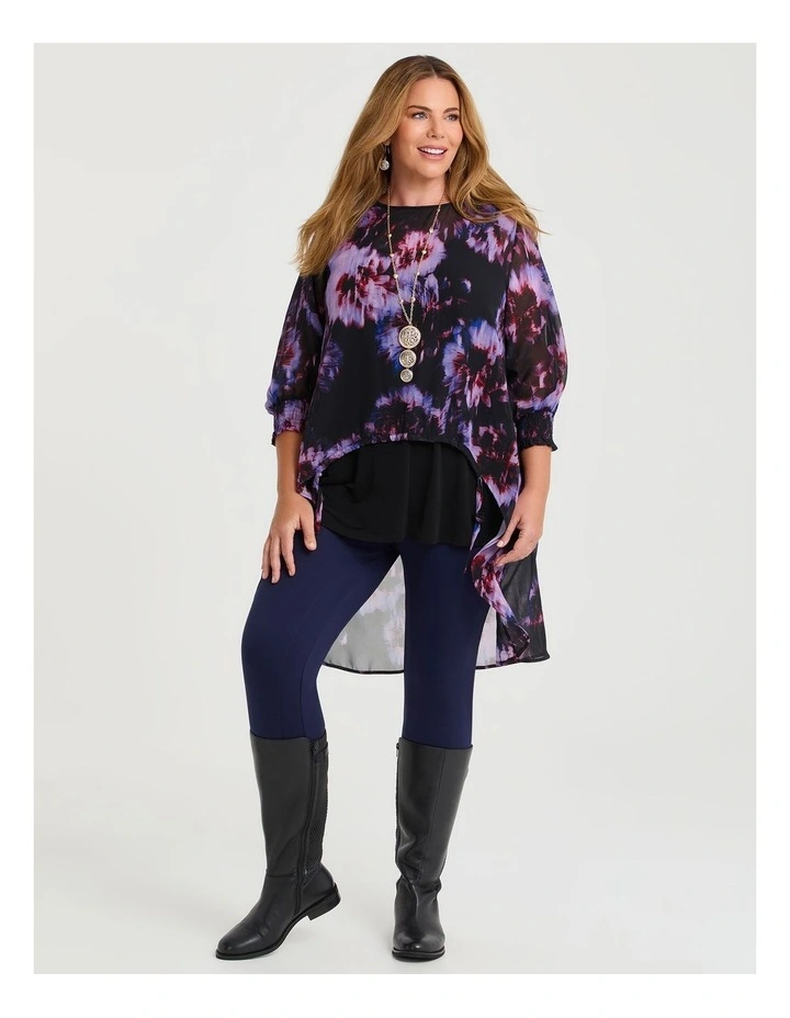 Misty Chiffon Tunic Print image 4