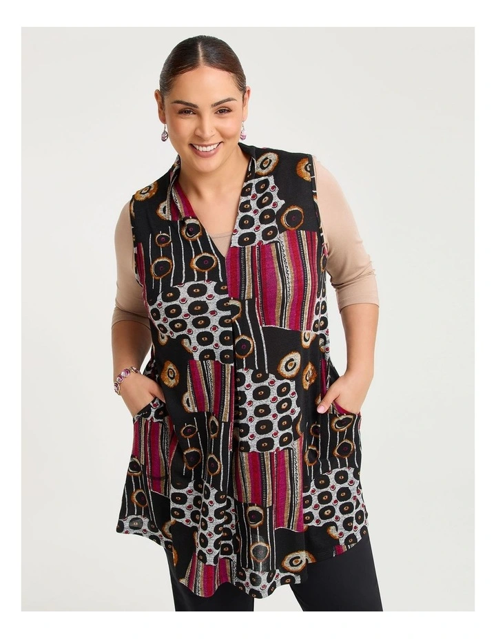 Abstract Spot Snug Tunic Print image 1