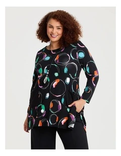 Natural Pattern Play Tunic Print