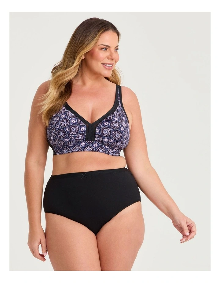 Wirefree Cooling Lounge Bra Tile Print image 4