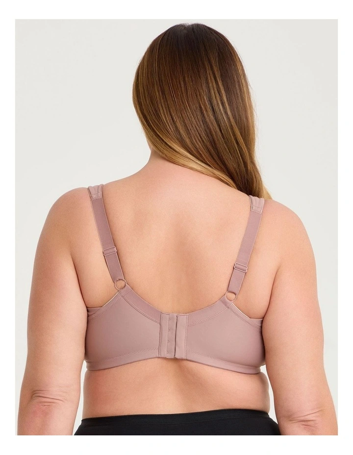 Wirefree Side Smoothing T-shirt Bra Mocha image 2