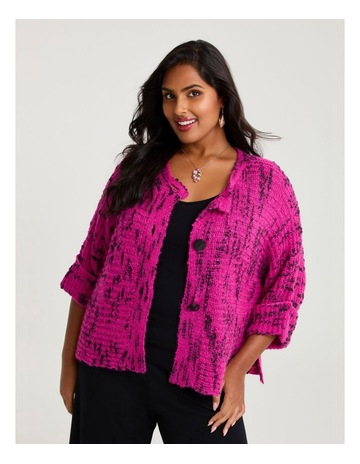 HOT PINK/BLACK colour