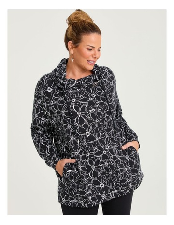 BLACK WHITE FLORAL colour