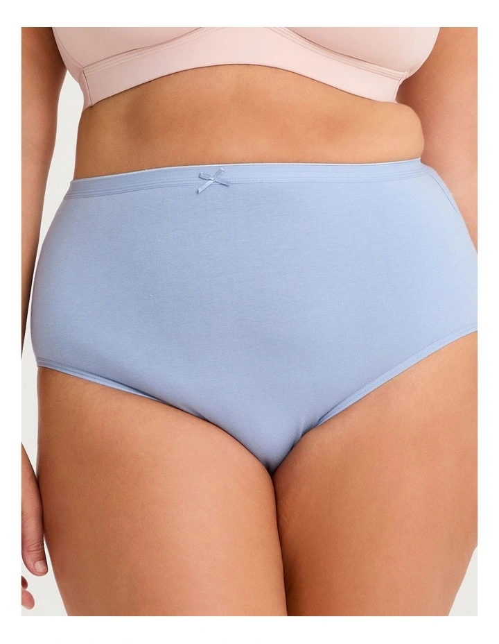 5 Pack Cotton Multi Colour Briefs Multi image 2