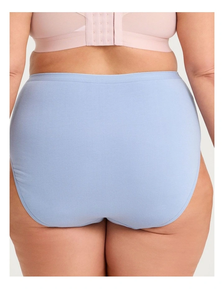 5 Pack Cotton Multi Colour Briefs Multi image 3