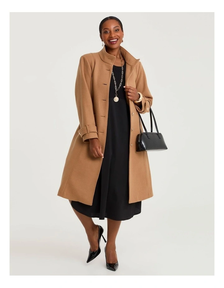 Natural Sadie Spliced Dress Black image 5