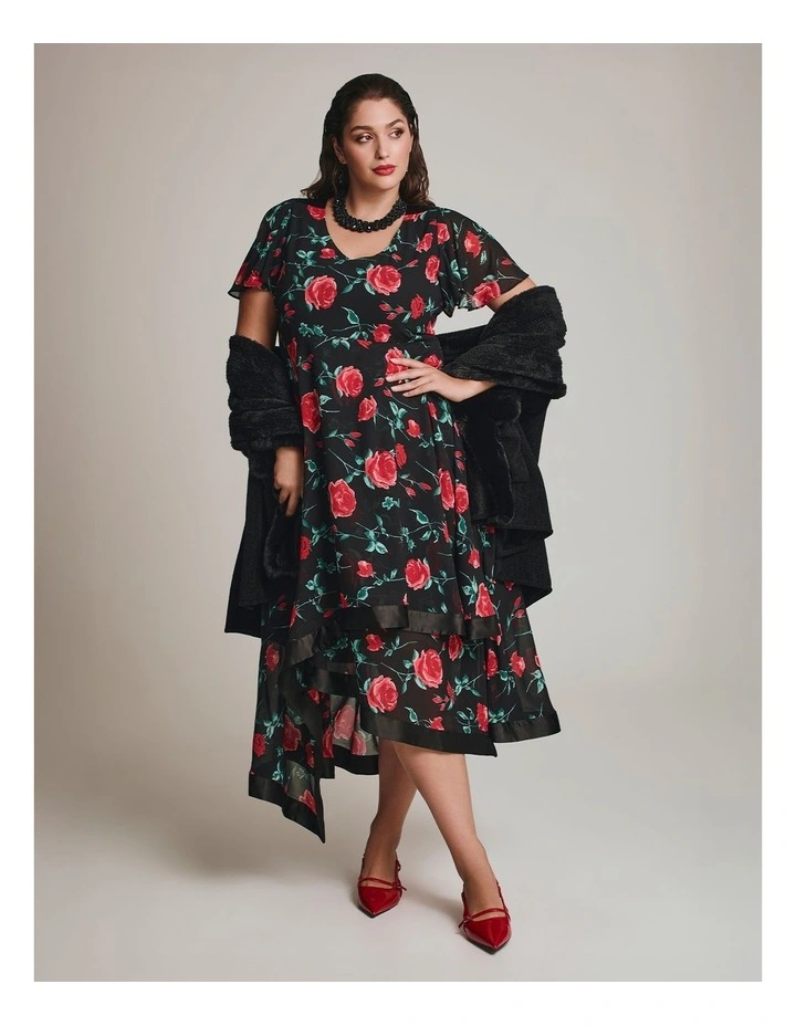 Rose Amazonia Event Maxi Dress Floral image 4