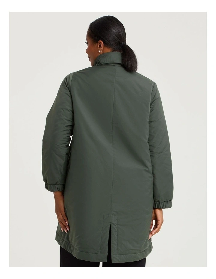 Reversible Ivy Shower Resist Jacket in Ivy Green/Black image 2