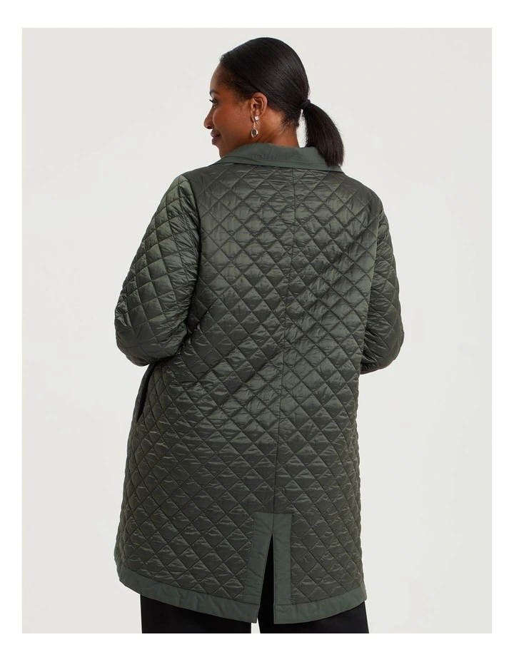 Reversible Ivy Shower Resist Jacket in Ivy Green/Black image 4