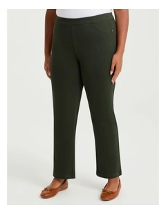 Best Friend Straight Leg Jean Chive