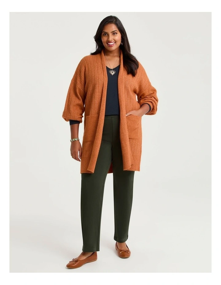 Best Friend Straight Leg Jean Chive image 4