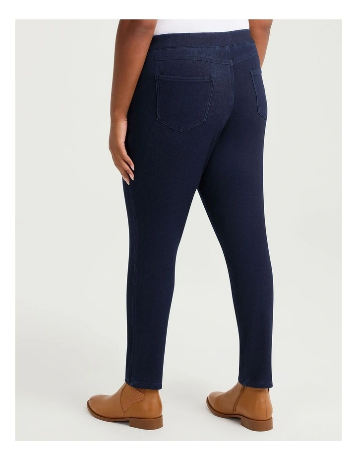The Best Friend Jegging in Indigo image 2