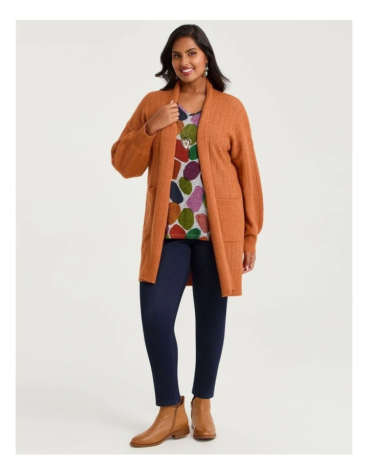 The Best Friend Jegging in Indigo image 4