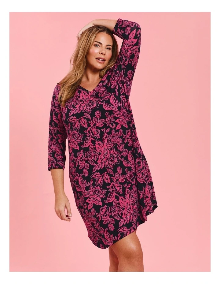 Bamboo Twilight Nightie Print image 4
