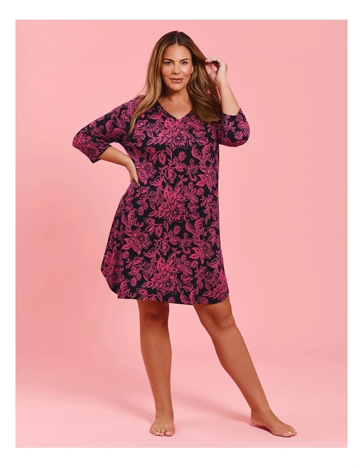 Bamboo Twilight Nightie Print image 5