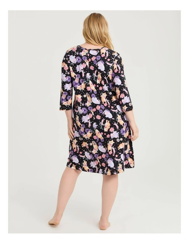 Winnie The Pooh Spot Nightie in Print image 2