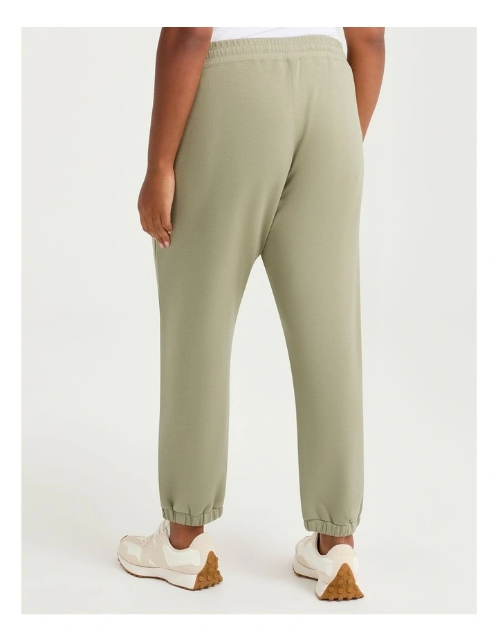 Luxe Touch Seam Detail Jogger in Eucalyptus image 2
