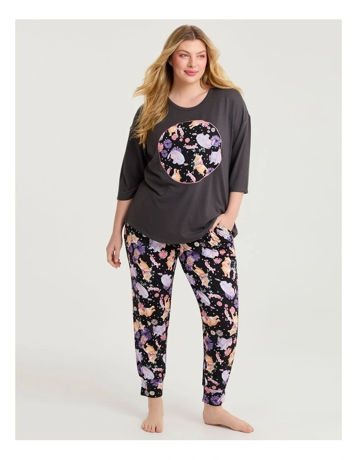 Winnie The Pooh Cosy Pyjama Pant in Print image 3