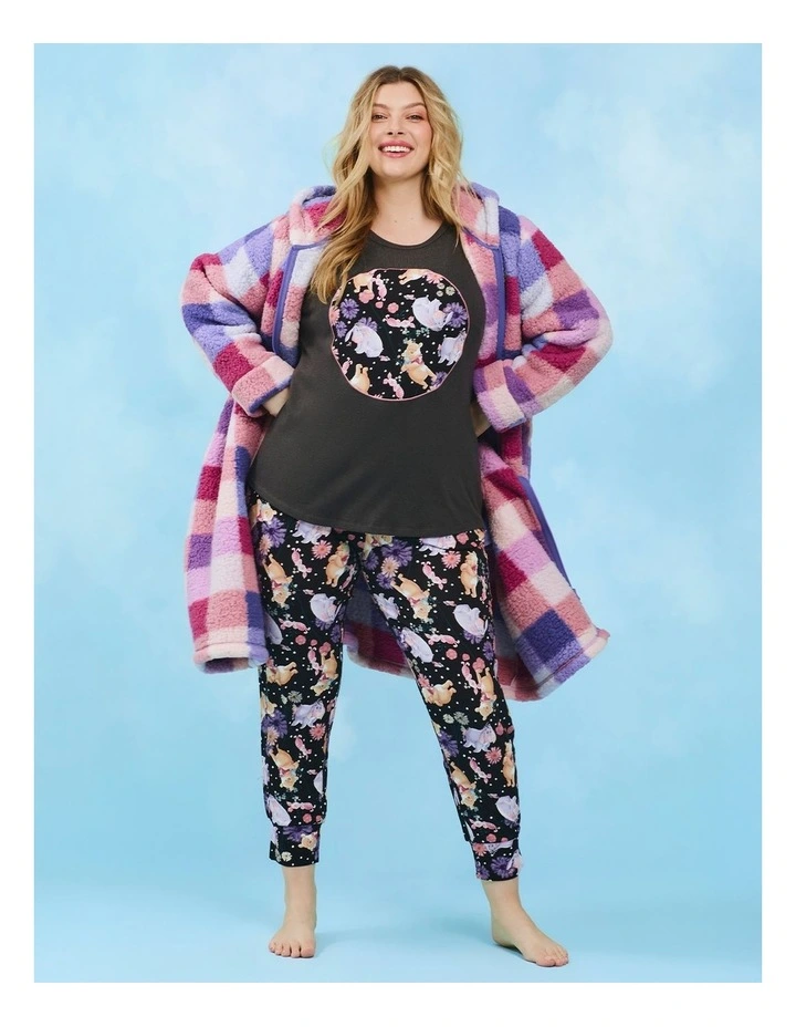 Winnie The Pooh Cosy Pyjama Pant in Print image 5