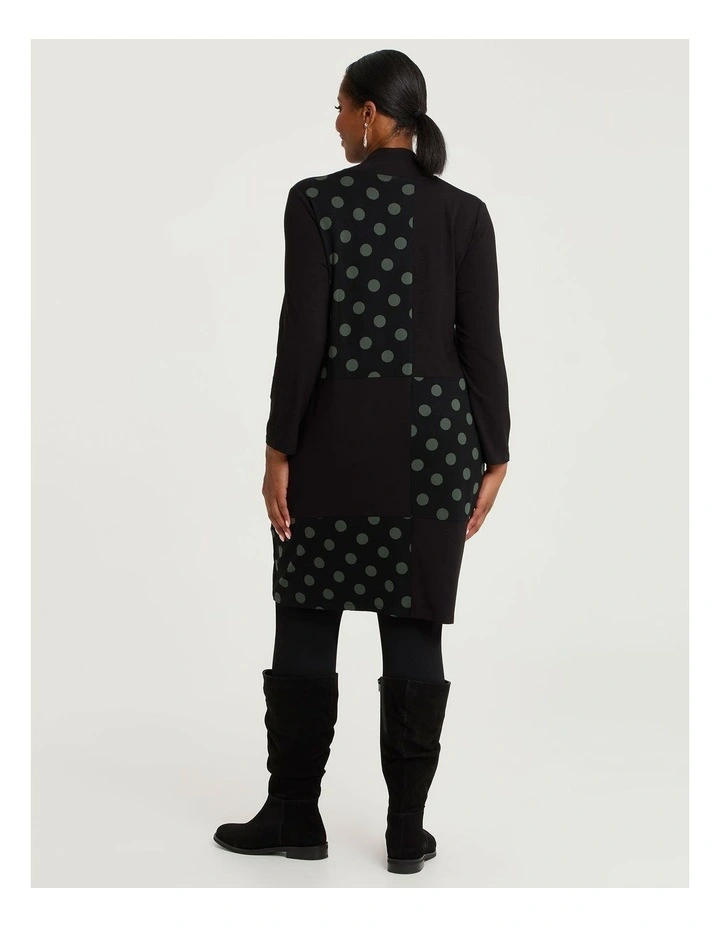 Natural Spot Spliced Tunic Print image 2