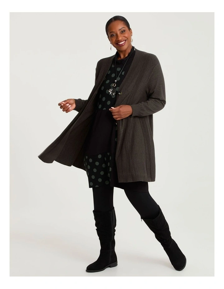 Natural Spot Spliced Tunic Print image 4