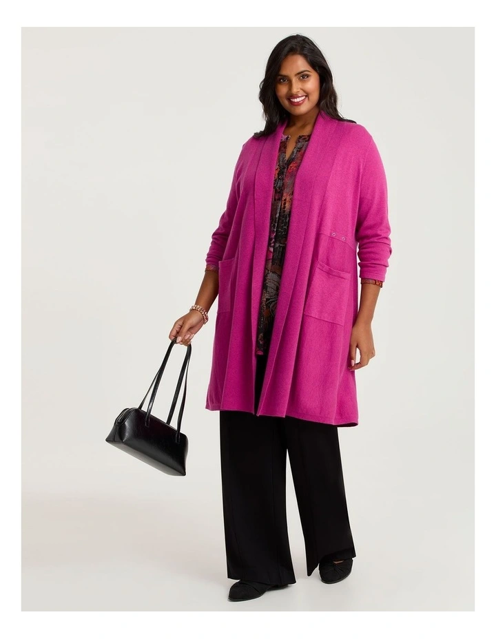 Burnout Tunic in Floral Print image 4