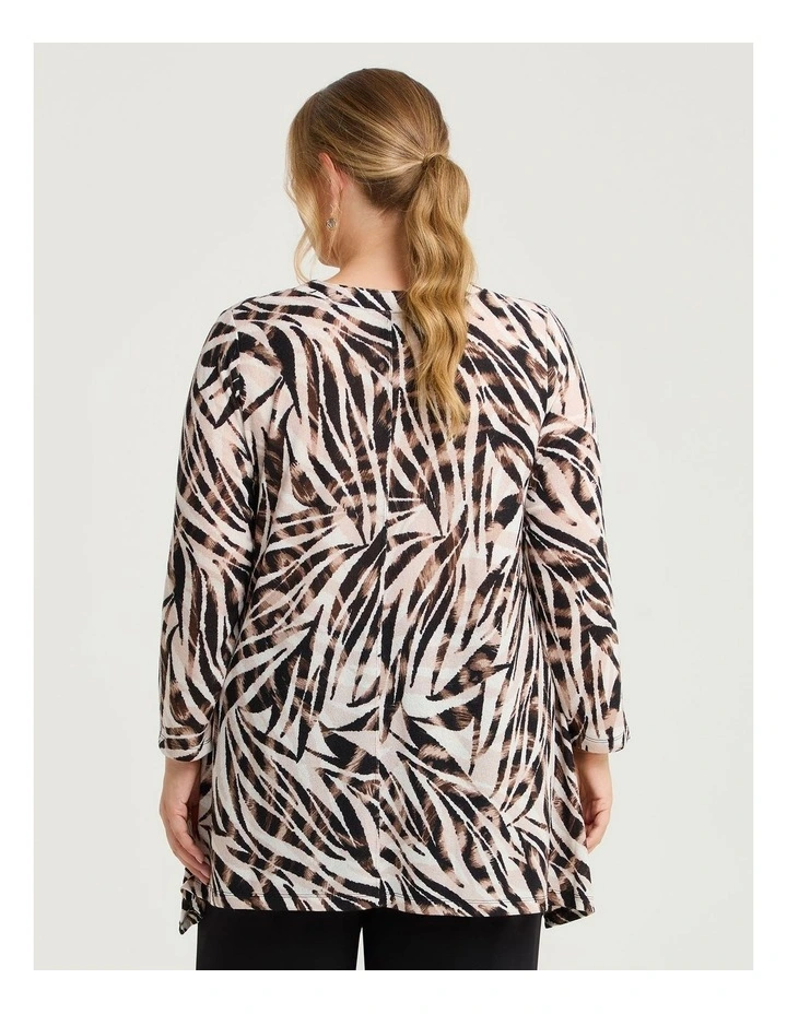 Sierra Snug Tunic Zebra Print image 2