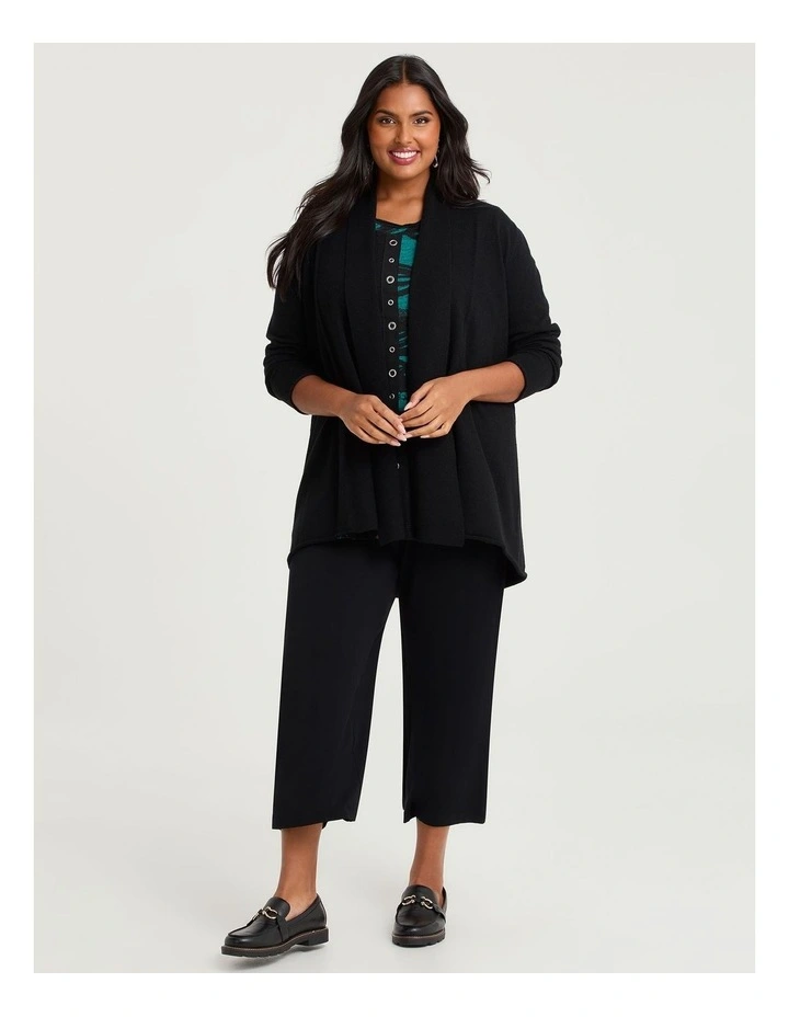 Swirl Spliced Snug Tunic Peacock/black image 4