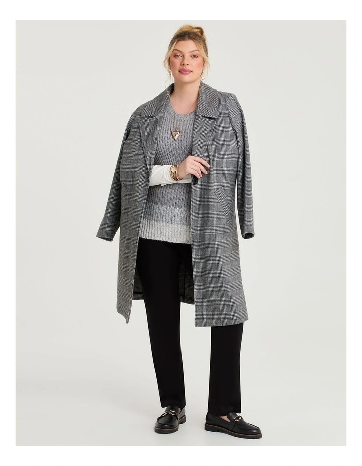 Ombre Stripe Sequin Vest Grey Mix image 5
