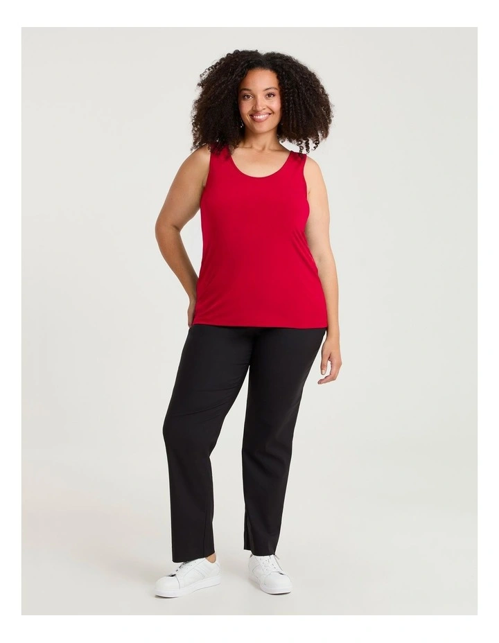 Luna Base Cami Racing Red image 3