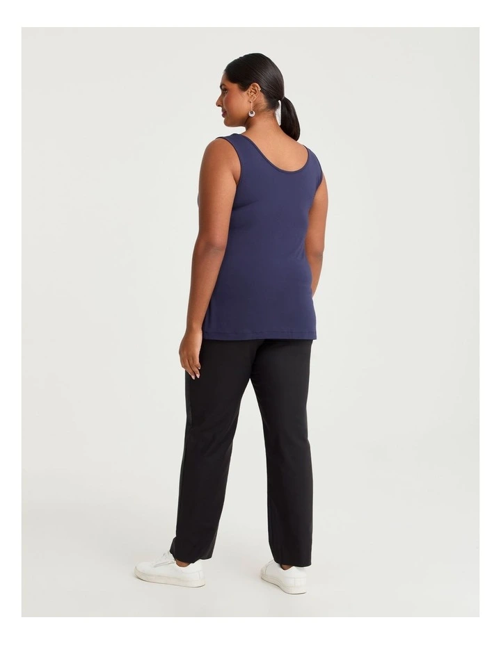 Bamboo Base Cami Indigo Violet image 2