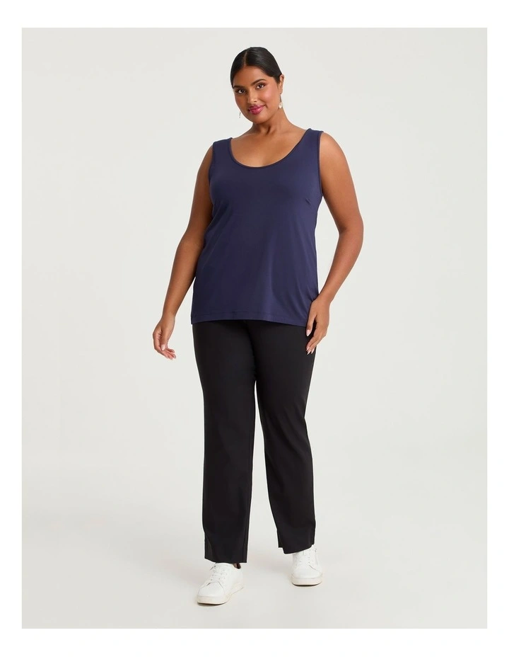 Bamboo Base Cami Indigo Violet image 3