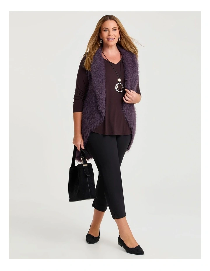 Natural Everyday V-neck Long Sleeve Top image 4