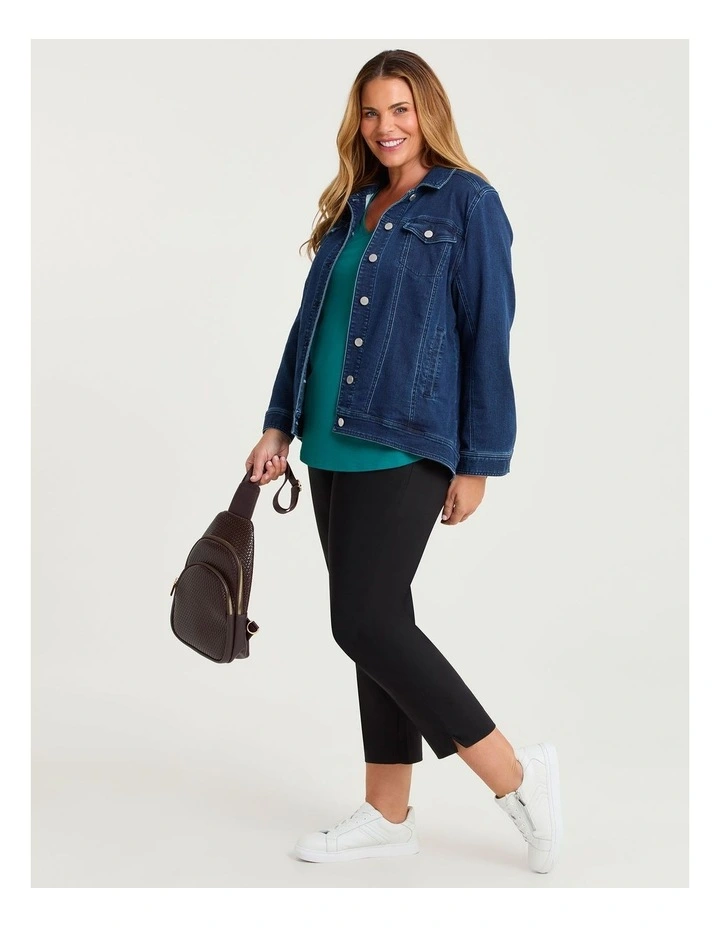 Natural Everyday V-neck Long Sleeve Top image 4
