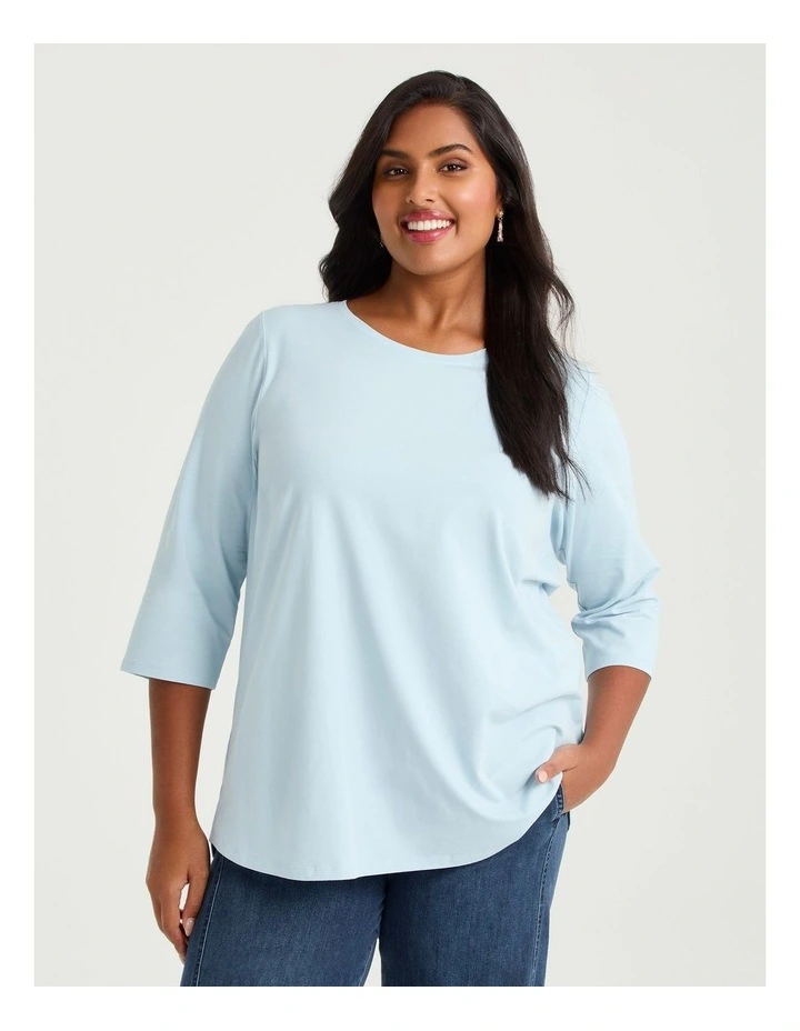 Good Earth Australian Cotton 3/4 T-Shirt image 1