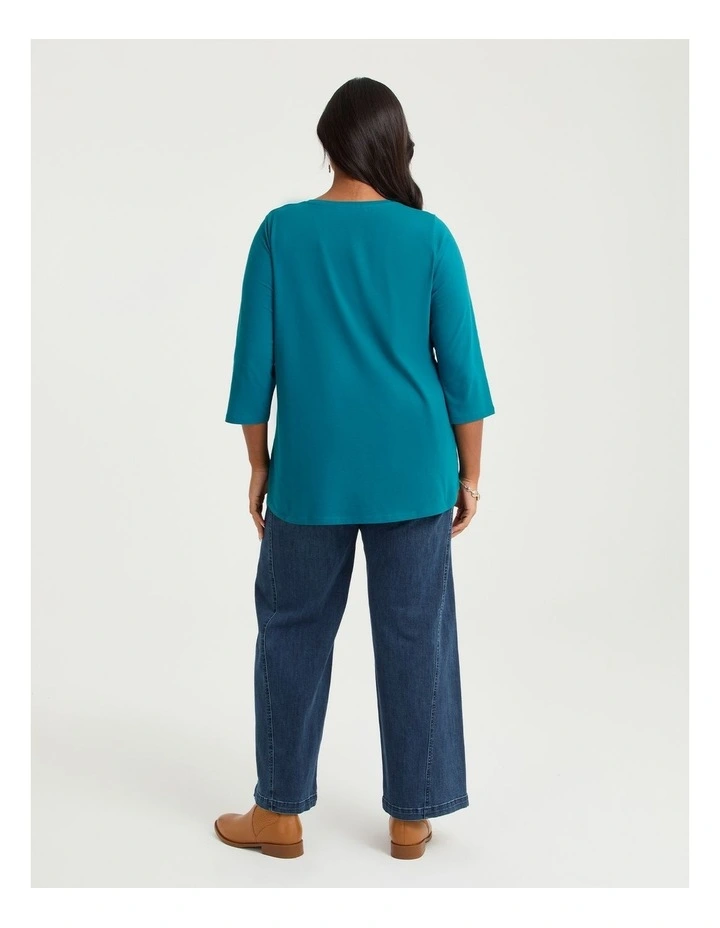 Good Earth Australian Cotton 3/4 T-Shirt image 2