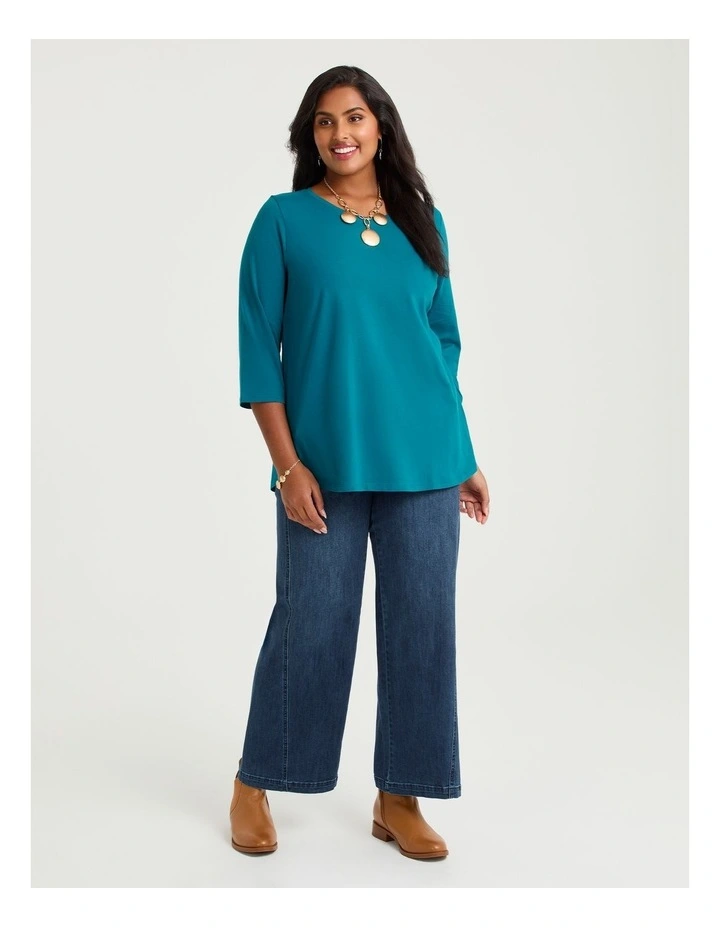 Good Earth Australian Cotton 3/4 T-Shirt image 3