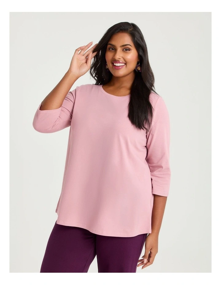 Good Earth Australian Cotton 3/4 T-Shirt image 1