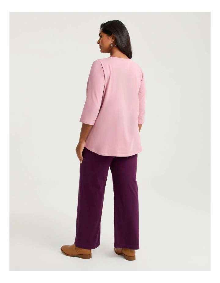 Good Earth Australian Cotton 3/4 T-Shirt image 2