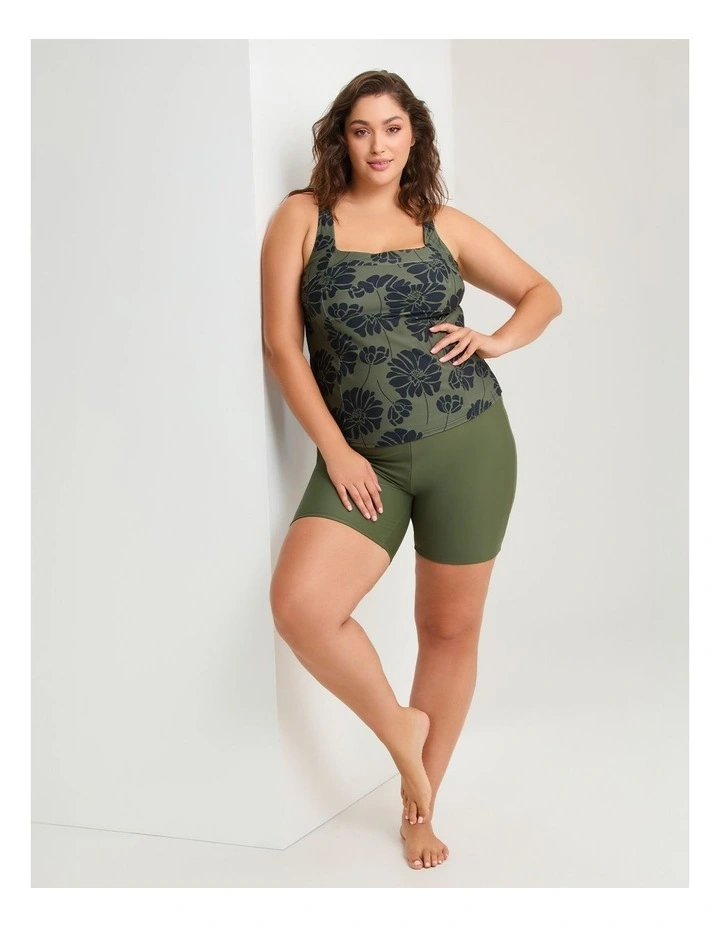 Essential Swim Short in Dark Khaki image 4